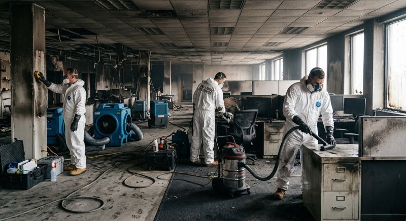 Commercial Fire Mitigation in Santa Rosa, CA