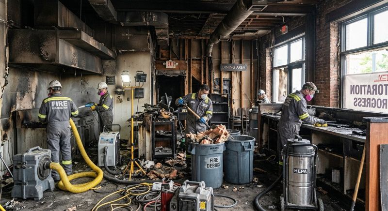 Residential Fire Restoration in Marin County, CA