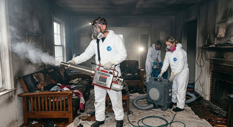 Smoke Damage Remediation in Santa Rosa, CA