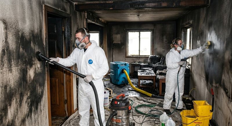 Smoke Damage Removal in Marin County, CA