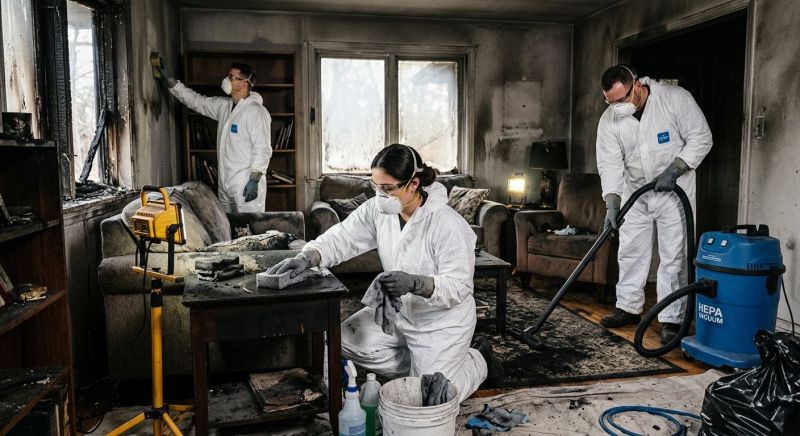 Soot Damage Repair in Santa Rosa, CA