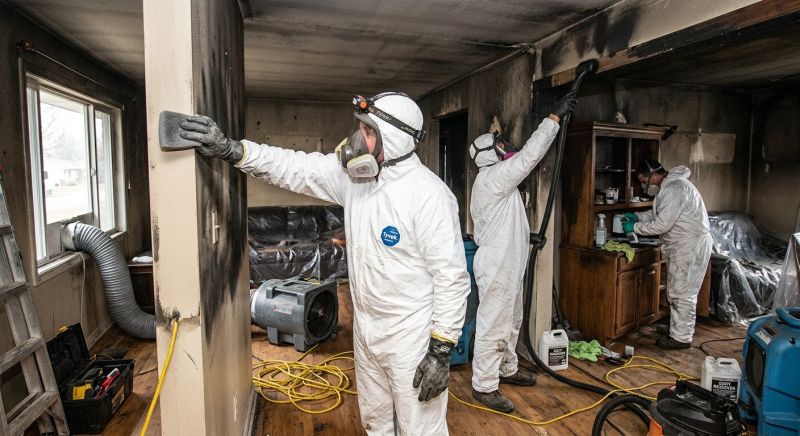 Soot Damage Repair in Marin County, CA